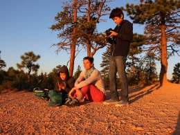 Lever de soleil à Bryce Canyon