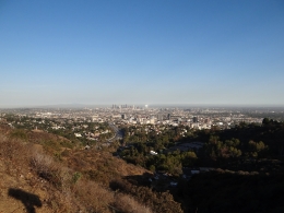 Vue sur LA depuis Mulholland Drive