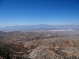 Vue sur la vallée de Palm Springs