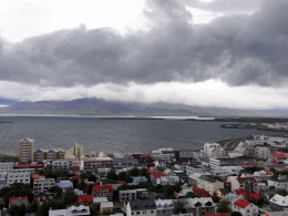 Point de vue sur Reykjavik