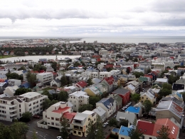 Point de vue sur Reykjavik