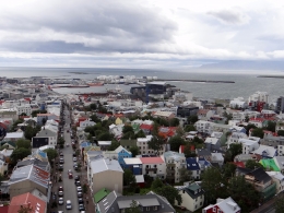 Point de vue sur Reykjavik